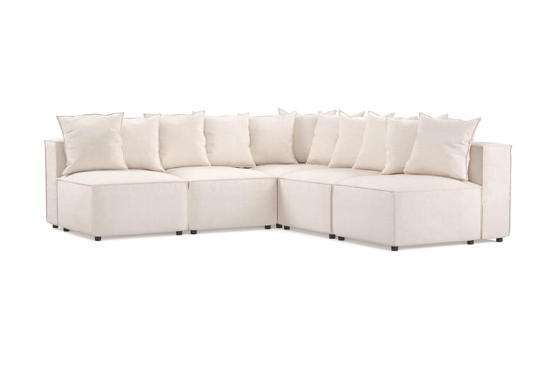 Cubo Hjørnesofa - Beige - Hjørnesofa