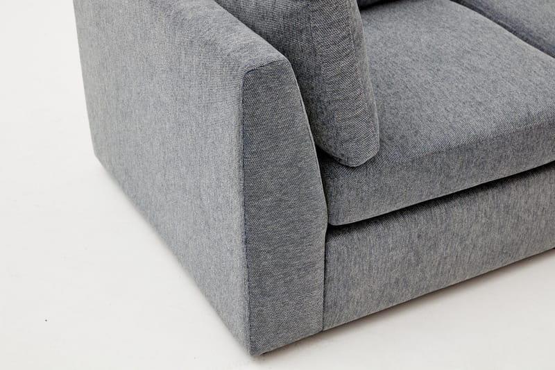 Deliones Hjørnesofa 3-pers - Lysebrun - Møbler - Sofaer - Hjørnesofa