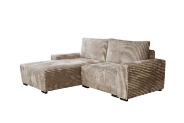 Denegal 3-personers Hjørnesofa - Møbler - Sofaer - Sofa med chaiselong - 3 personers sofa med chaiselong