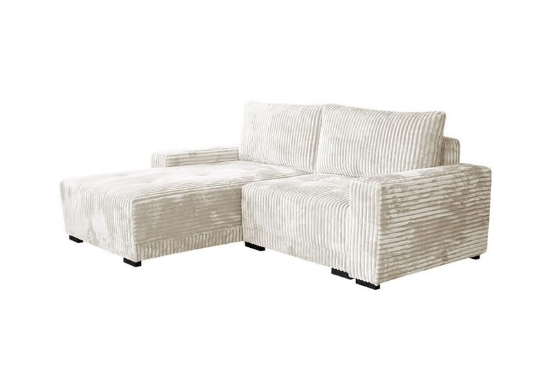 Denegal 3-personers Hjørnesofa - Beige/Lys beige - Hjørnesofa