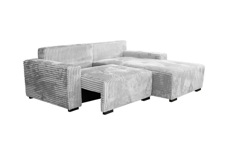 Denegal 3-personers Hjørnesofa - Beige/Lys beige - Hjørnesofa