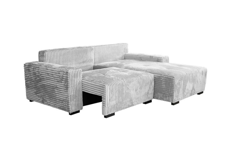 Denegal 3-personers Hjørnesofa - Blå - Møbler - Sofaer - Hjørnesofa
