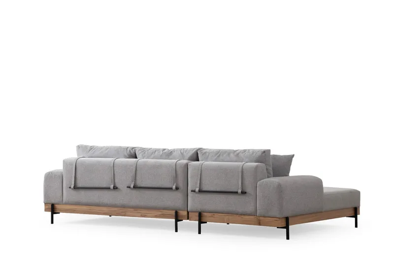 Eti Hjørnesofa 3-pers - Grå - Møbler - Sofaer - Hjørnesofa