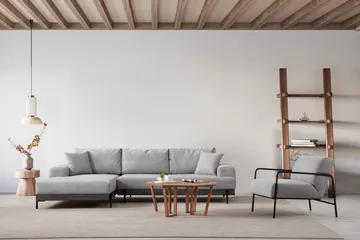 Eti Hjørnesofa 3-pers - Grå - Møbler - Sofaer - Sofa med chaiselong - 4 personers sofa med chaiselong