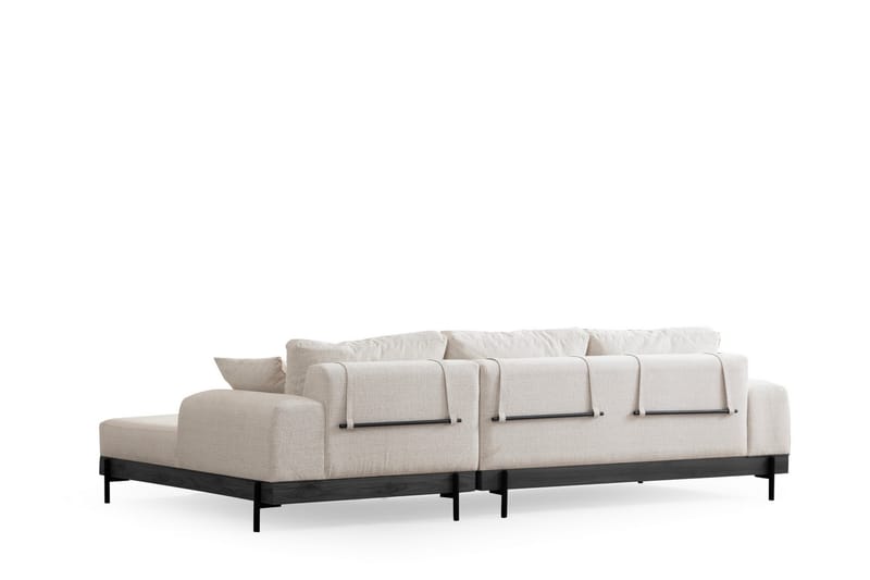 Eti Hjørnesofa 3-pers - Hvid - Møbler - Sofaer - Hjørnesofa
