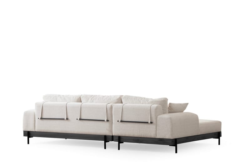 Eti Hjørnesofa 3-pers - Hvid - Møbler - Sofaer - Hjørnesofa