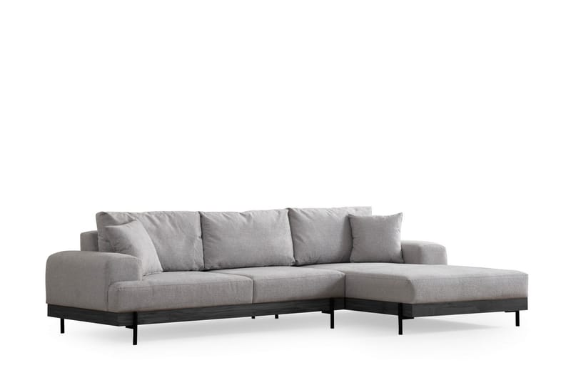 Eti Hjørnesofa 3-pers - Grå - Møbler - Sofaer - Hjørnesofa