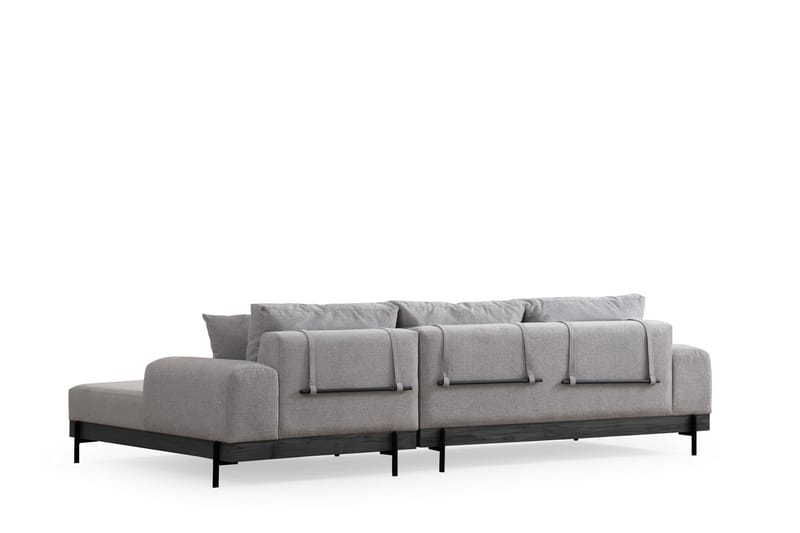 Eti Hjørnesofa 3-pers - Grå - Møbler - Sofaer - Hjørnesofa