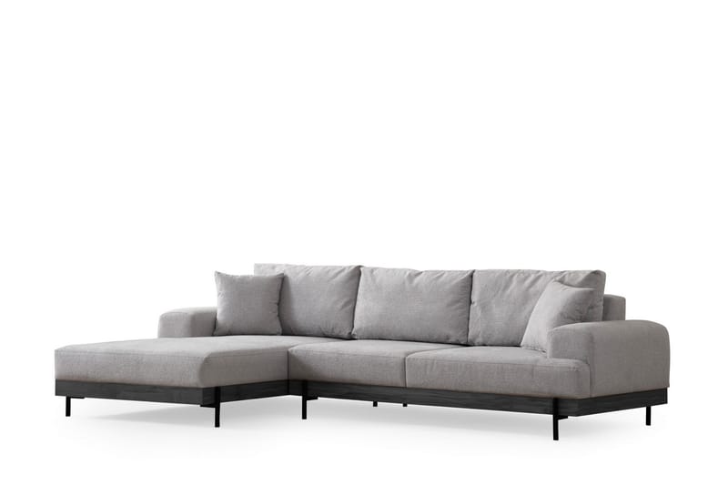 Eti Hjørnesofa 3-pers - Grå - Møbler - Sofaer - Hjørnesofa