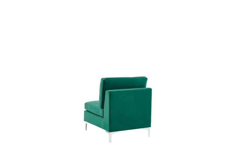 Evja 6-Pers. Hjørnesofa Venstre - Velour/Grøn - Møbler - Sofaer - Hjørnesofa