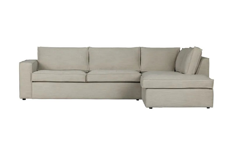 Freddie hjørnesofa højre natur, Beige