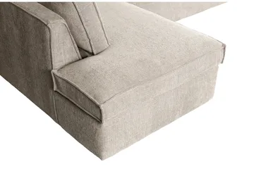 Freddie hjørnesofa Venstre naturlig - Møbler - Sofaer - Sofa med chaiselong - 3 personers sofa med chaiselong