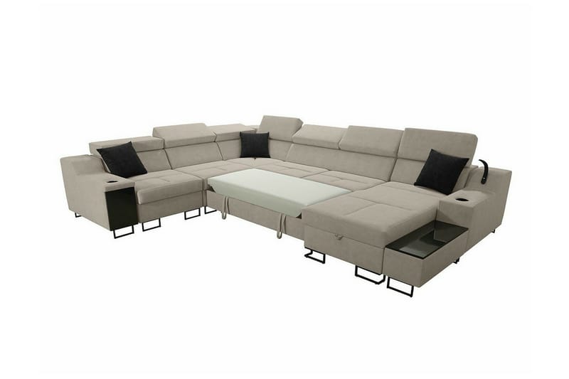Galbally 5-personers hjørnesofa - Møbler - Sofaer - Hjørnesofa