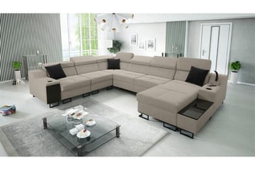 Galbally 5-personers hjørnesofa - Møbler - Sofaer - Sovesofaer - Hjørnesovesofa