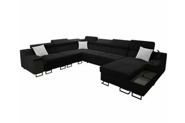 Galbally 5-personers hjørnesofa - Møbler - Sofaer - Sovesofaer - Hjørnesovesofa