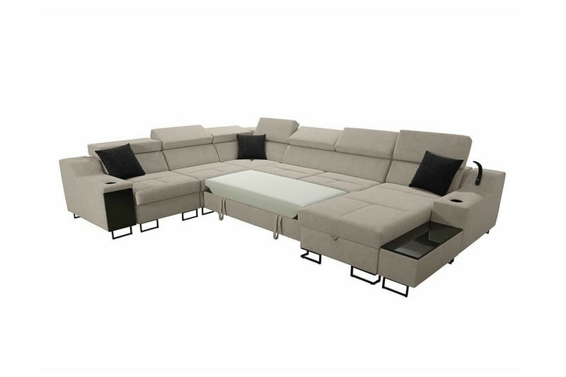Galbally 5-personers hjørnesofa - Møbler - Sofaer - Hjørnesofa