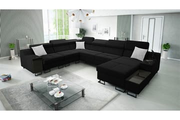 Galbally 5-personers hjørnesofa - Møbler - Sofaer - Sovesofaer - Hjørnesovesofa