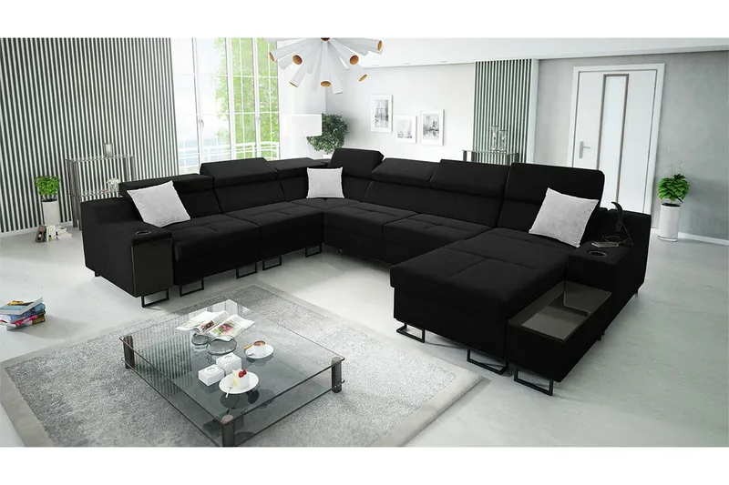 Galbally 5-personers hjørnesofa - Møbler - Sofaer - Hjørnesofa
