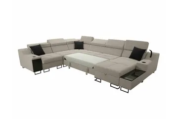Galbally 5-personers hjørnesofa - Møbler - Sofaer - Hjørnesofa