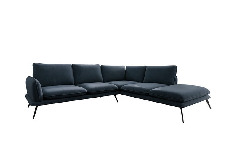 Graystone 4-pers. Hjørnesofa - Sort - Hjørnesofa