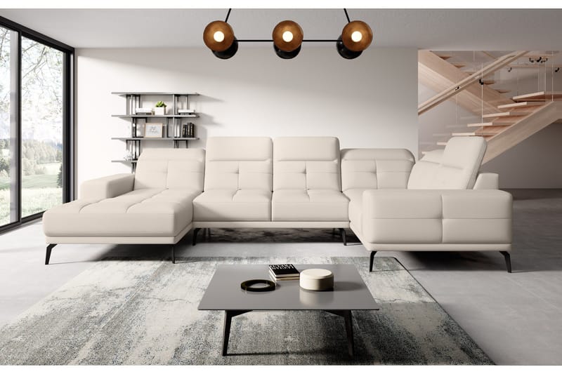 Hagglund Hjørnesofa m. Chaiselong - Cremehvid - Møbler - Sofaer - Hjørnesofa - Hjørnesofa med chaiselong