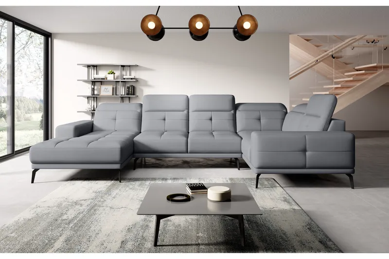 Hagglund Hjørnesofa m. Chaiselong - Lysegrå - Møbler - Sofaer - Hjørnesofa - Hjørnesofa med chaiselong