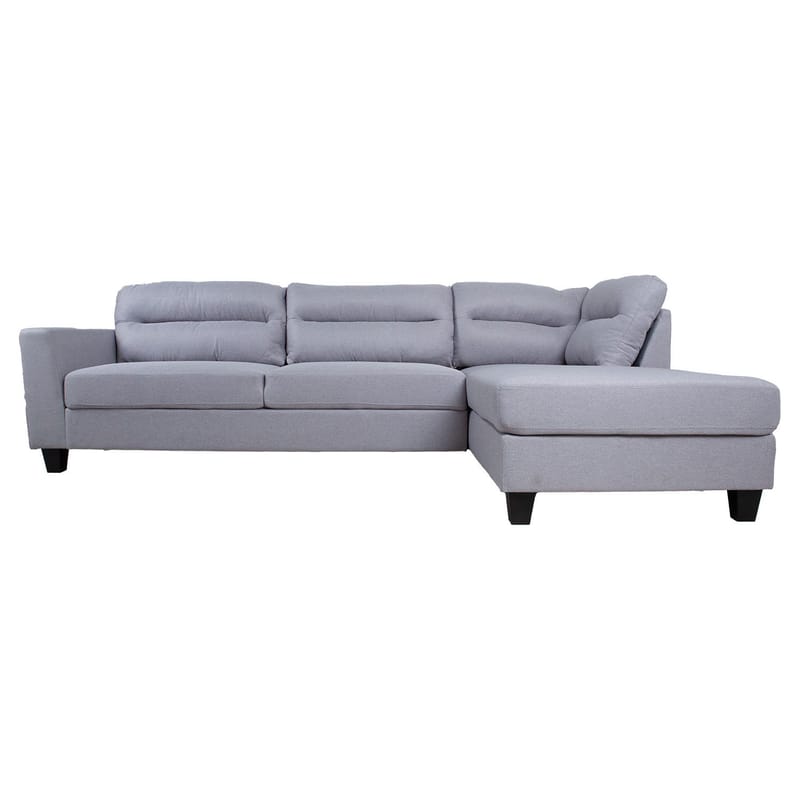 Hjørnesofa Asknor Højre - Lysegrå - Møbler - Sofaer - Hjørnesofa - Hjørnesofa med chaiselong