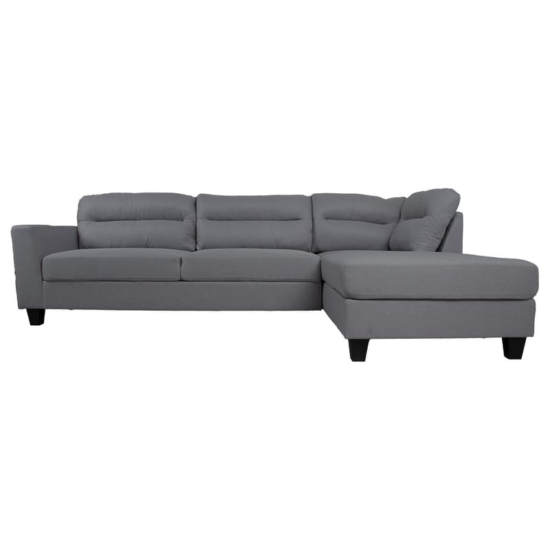 Hjørnesofa Asknor Højre - Mørkegrå - Møbler - Sofaer - Hjørnesofa - Hjørnesofa med chaiselong