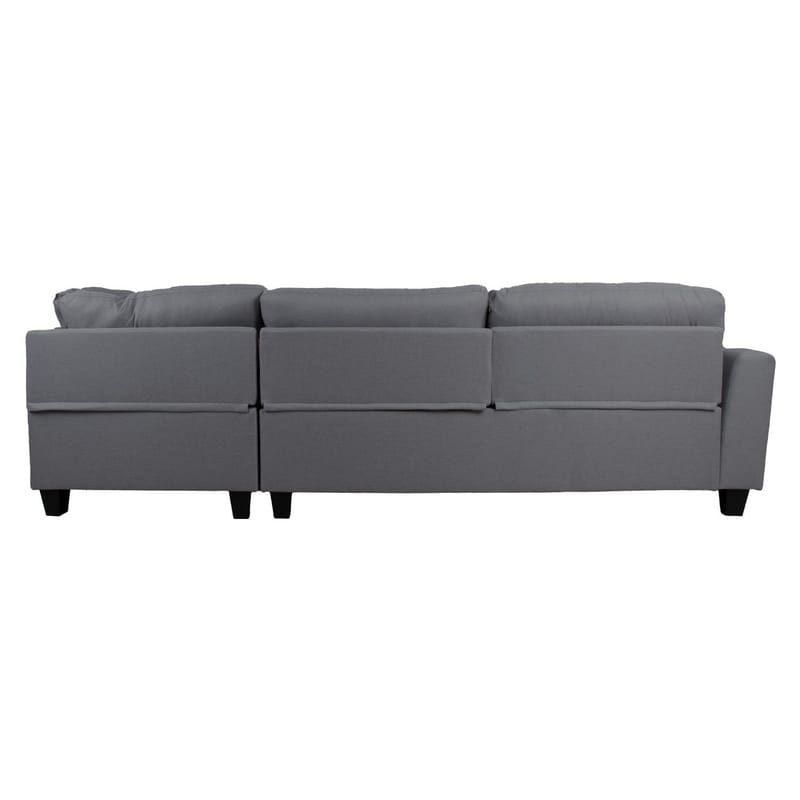 Hjørnesofa Asknor Højre - Mørkegrå - Møbler - Sofaer - Hjørnesofa - Hjørnesofa med chaiselong