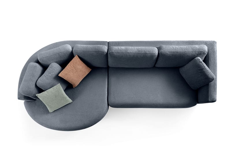 Hjørnesofa Atelier Del Sofa Venezia Venstre (310 x 75 x 105 cm) Marineblå - Marineblå - Møbler - Sofaer - Hjørnesofa