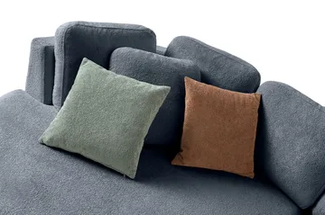 Hjørnesofa Atelier Del Sofa Venezia Venstre (310 x 75 x 105 cm) Marineblå - Marineblå - Møbler - Sofaer - Hjørnesofa