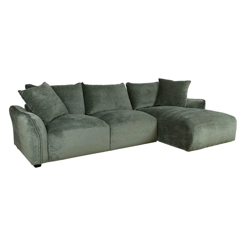 Hjørnesofa Denvi Højre, mintgrøn