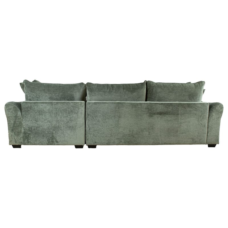 Hjørnesofa Denvi Højre - mintgrøn - Møbler - Sofaer - Hjørnesofa - Hjørnesofa med chaiselong