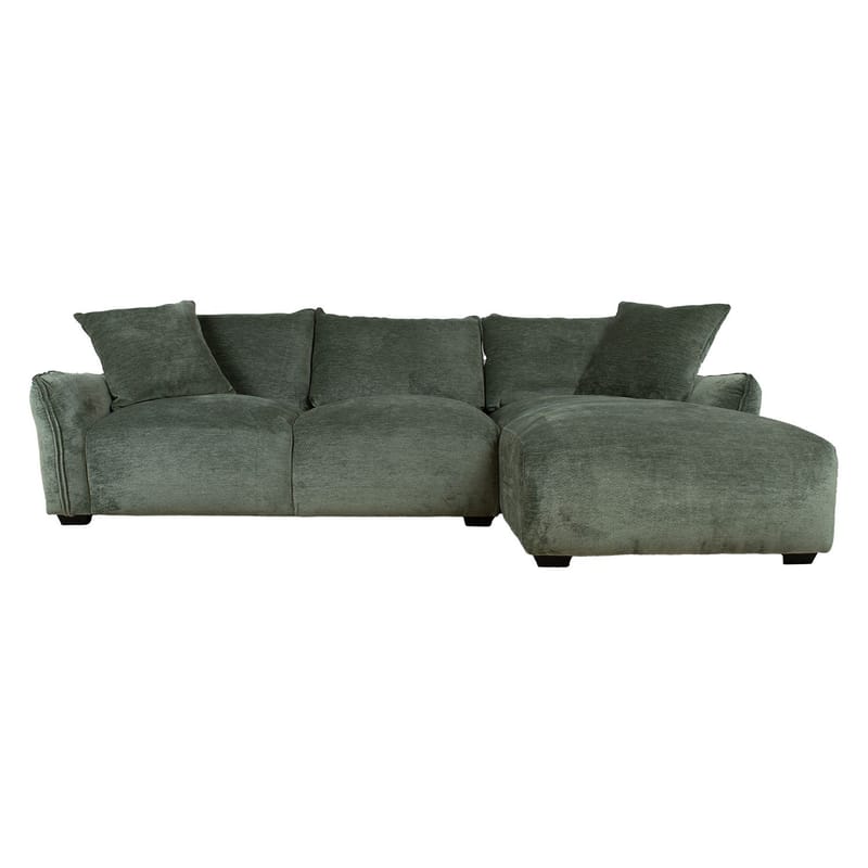 Hjørnesofa Denvi Højre - mintgrøn - Møbler - Sofaer - Hjørnesofa - Hjørnesofa med chaiselong