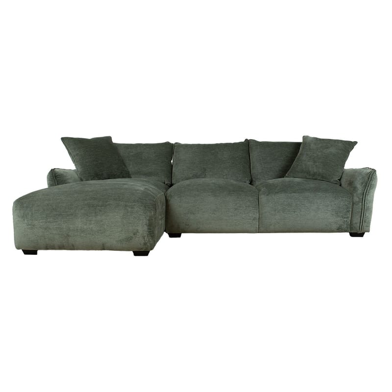 Hjørnesofa Denvi Venstre - mintgrøn - Møbler - Sofaer - Hjørnesofa - Hjørnesofa med chaiselong