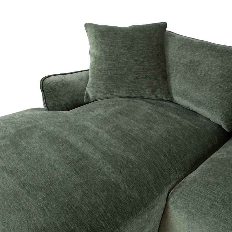 Hjørnesofa Denvi Venstre - mintgrøn - Møbler - Sofaer - Hjørnesofa - Hjørnesofa med chaiselong