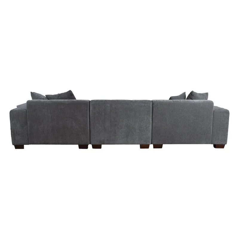 Hjørnesofa Hjelor Højre - Grå - Møbler - Sofaer - Sofa med chaiselong