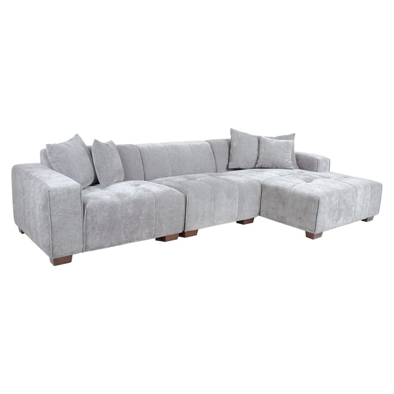 Hjørnesofa Hjelor Højre, Lysegrå