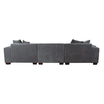 Hjørnesofa Hjelor Venstre - Grå - Møbler - Sofaer - Sofa med chaiselong