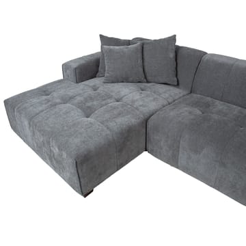 Hjørnesofa Hjelor Venstre - Grå - Møbler - Sofaer - Sofa med chaiselong