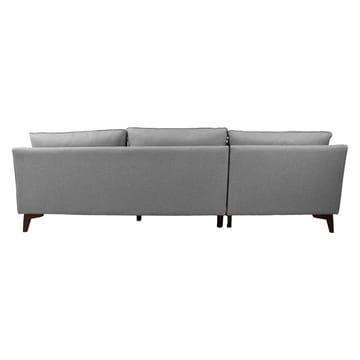 Hjørnesofa HOME4YOU Birgit venstre hjørne grå - grå - Møbler - Sofaer - Sofa med chaiselong