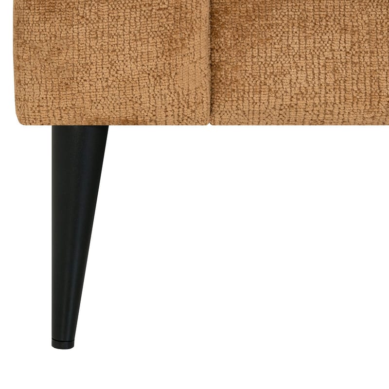 Hjørnesofa HOME4YOU Lartes brun Højre hjørne - Brun - Møbler - Sofaer - Hjørnesofa - Hjørnesofa med chaiselong