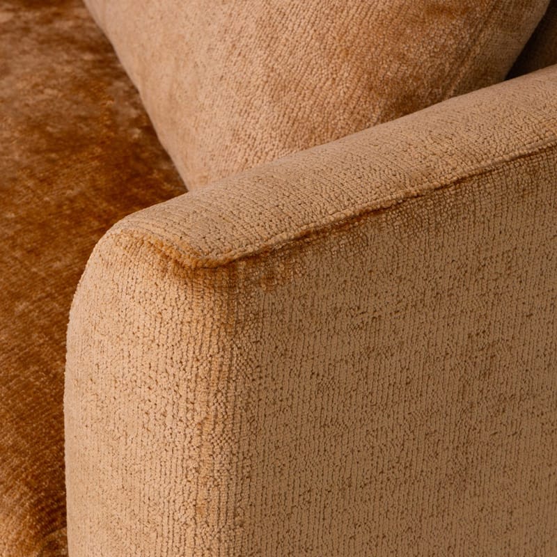 Hjørnesofa HOME4YOU Lartes brun Venstre hjørne - Brun - Møbler - Sofaer - Hjørnesofa - Hjørnesofa med chaiselong