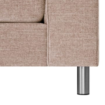 Hjørnesofa HOME4YOU Leila venstre hjørne - Beige - Møbler - Sofaer - Sofa med chaiselong
