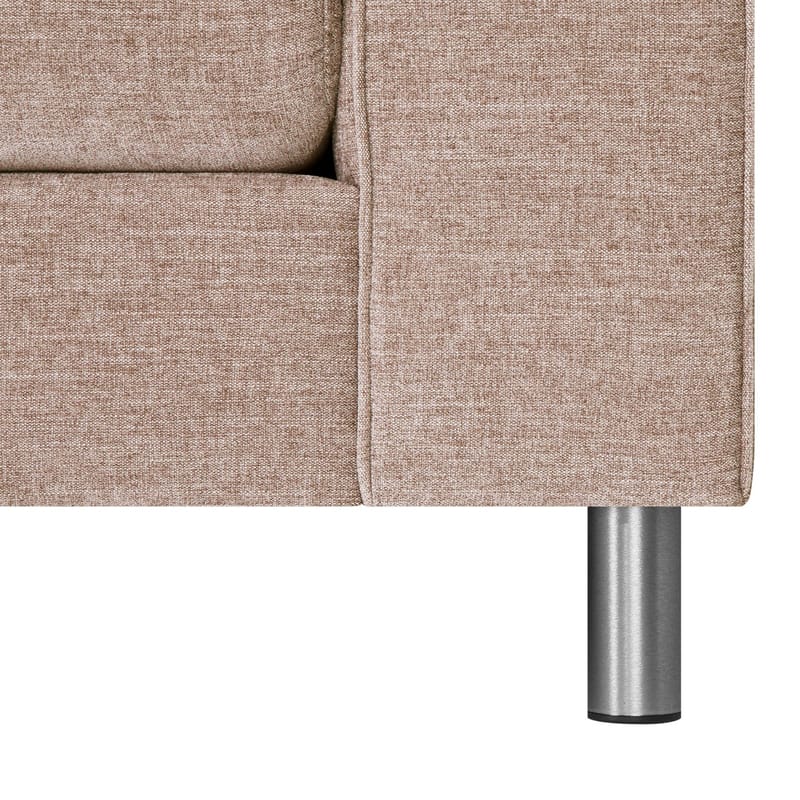 Hjørnesofa HOME4YOU Leila venstre hjørne - Beige - Møbler - Sofaer - Hjørnesofa - Hjørnesofa med chaiselong