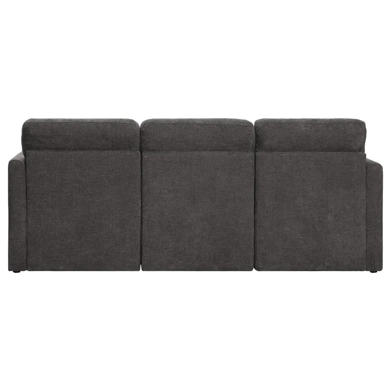 Hjørnesofa Loft24 Nordhus Antracitgrå Bouclé - Antracit - Møbler - Sofaer - Hjørnesofa - Hjørnesofa med chaiselong