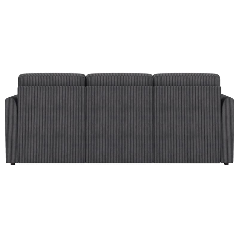 Hjørnesofa Loft24 Nordhus Antracitgrå Fløjl - Antracit - Møbler - Sofaer - Hjørnesofa - Hjørnesofa med chaiselong