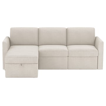 Hjørnesofa Loft24 Nordhus Creme Bouclé - Creme - Møbler - Sofaer - Hjørnesofa - Hjørnesofa med chaiselong