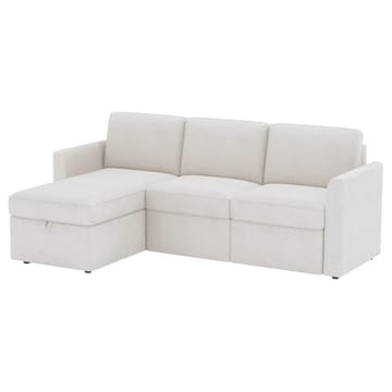 Hjørnesofa Loft24 Nordhus Creme Bouclé - Creme - Møbler - Sofaer - Hjørnesofa - Hjørnesofa med chaiselong