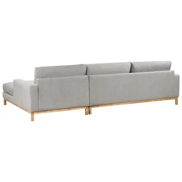 Hjørnesofa Siggard - Grå - Møbler - Sofaer - Sofa med chaiselong - 4 personers sofa med chaiselong